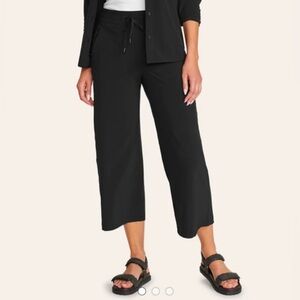 [NWT] Eddie Bauer Women’s Departure Wide-Leg Crop Pants - PM (Petite Medium)